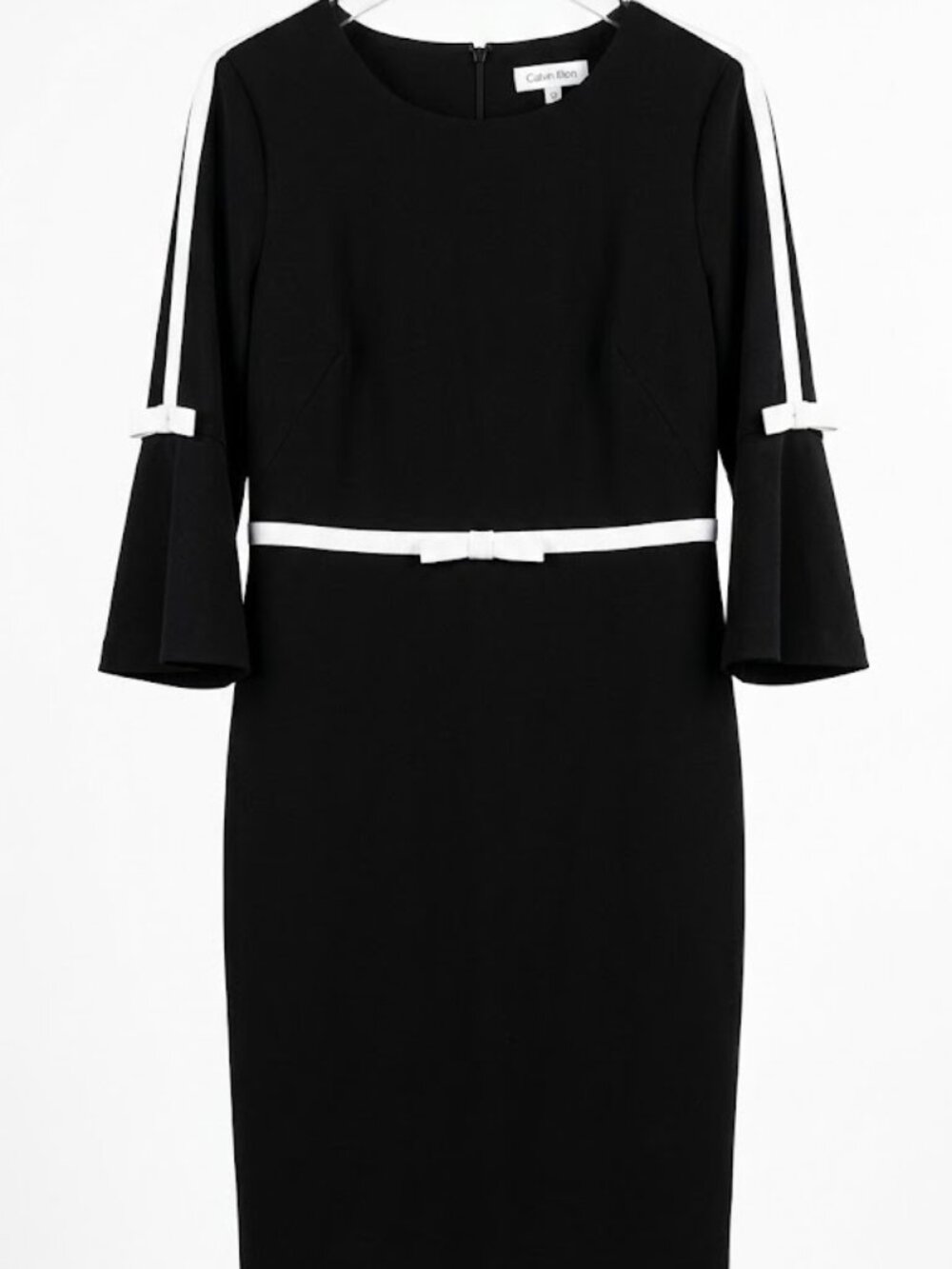 Calvin Klein Bow seam Size 12 dress Formal NWOT